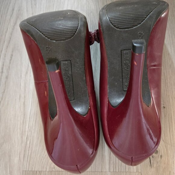 American Eagle burgundy heels - Picture 8 of 9